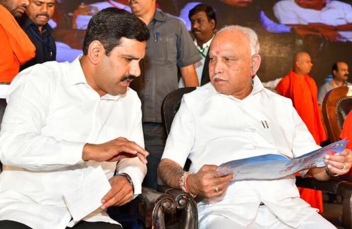 Embarrassment within the alliance-Is BY Vijayendra silent on BS Yediyurappa's words Embarrassment within the alliance: Is BY Vijayendra silent on BS Yediyurappa's words?