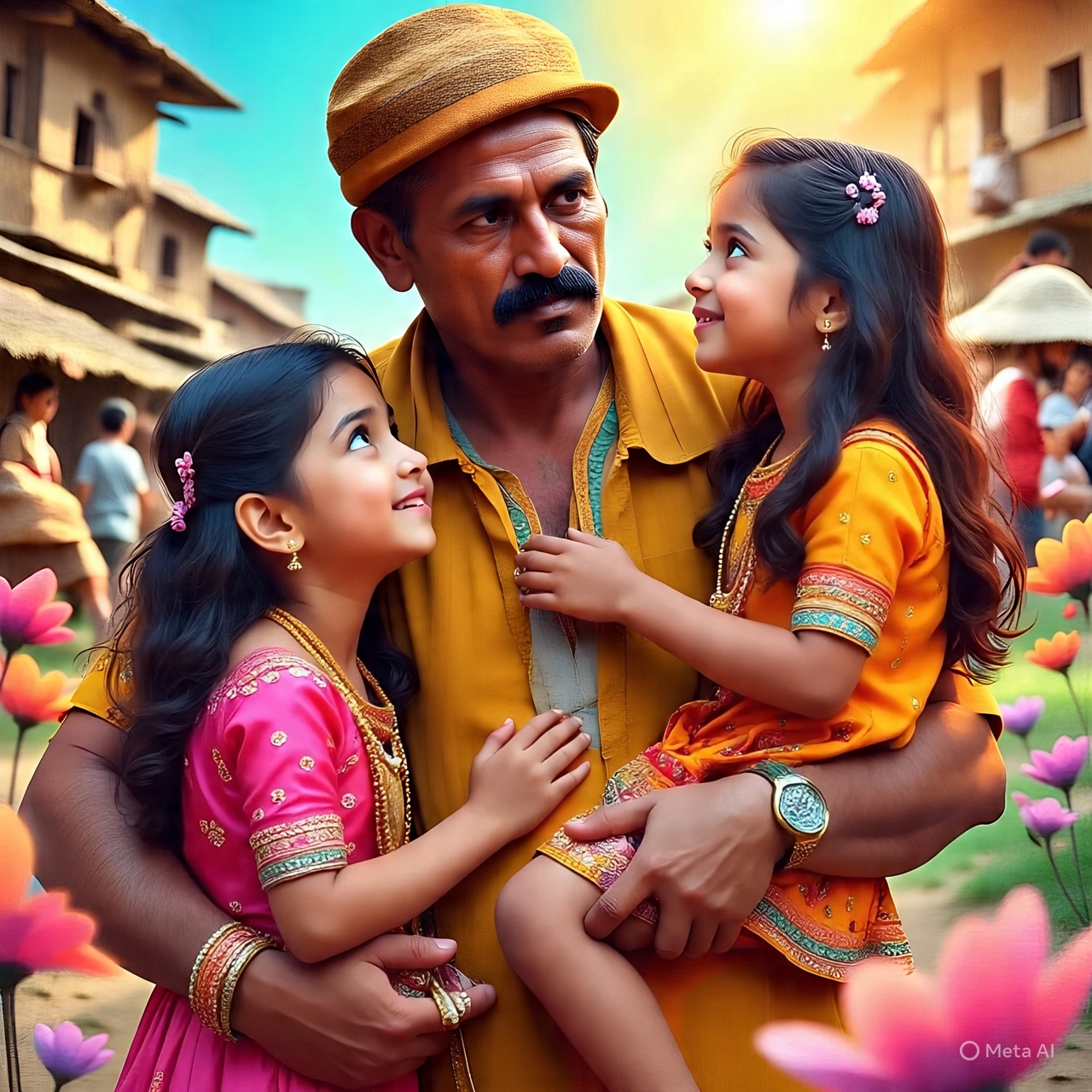 father and his two daughters died due to food poison