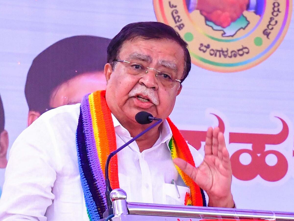 Did he fall into the pit he dug himself by being dismissed from the cabinet? KN Rajanna