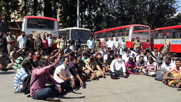 Transport workers show strength: Siddaramaiah government in crisis