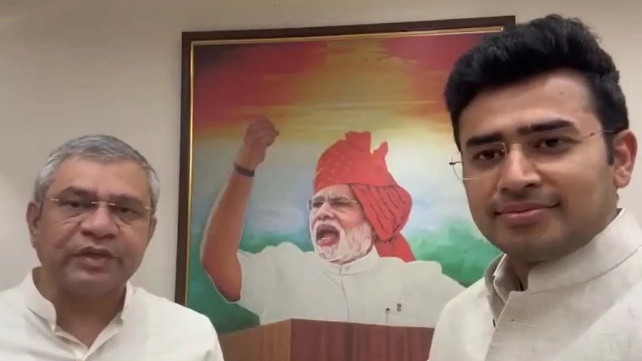 Bangalore-Mumbai Super Fast Train: Tejaswi Surya gave good news