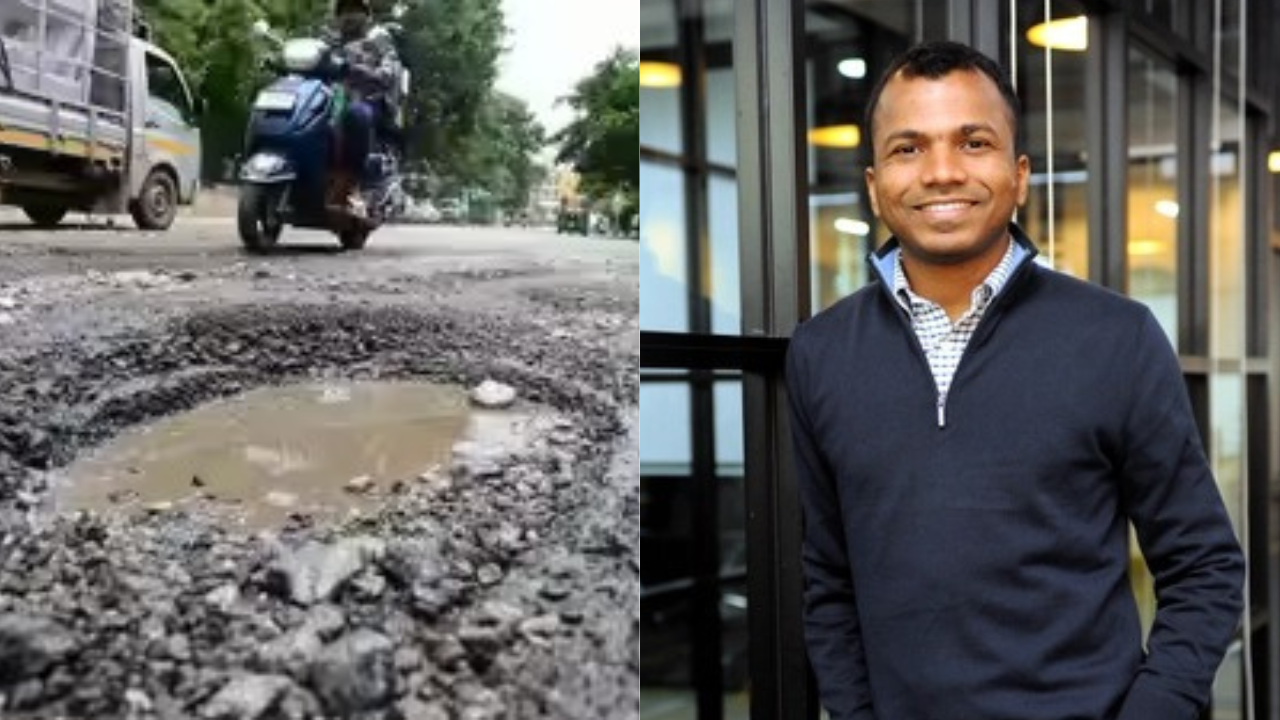 Bengaluru road pothole controversy intensifies: Politics heats up after Blackbuck tweet