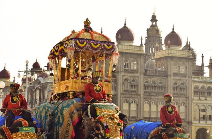 Final preparations for Mysore Dasara Jumbo Savari complete Final preparations for Mysore Dasara Jumbo Savari complete