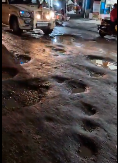 Tamil Nadu on Bangalore side! Race on Gundy Road Tamil Nadu on Bangalore side! Race on Gundy Road