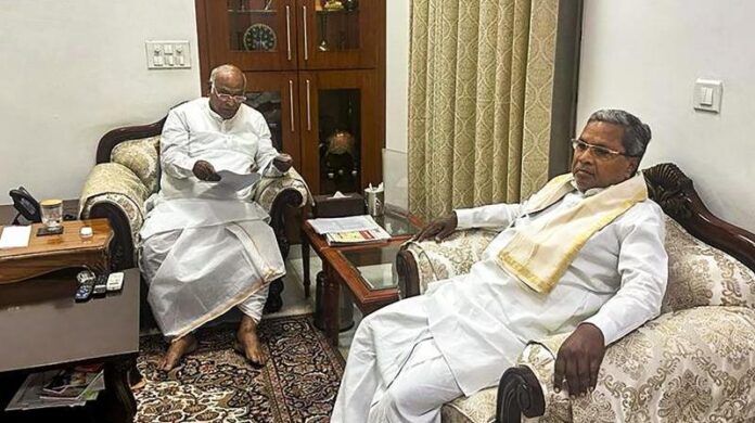 CM holds important discussion with Siddaramaiah and team - Kharge in Delhi CM holds important discussion with Siddaramaiah and team - Kharge in Delhi