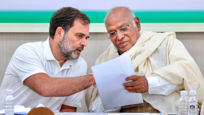 Congress CM's chair tussle - Rahul Kharge meets! Congress CM's chair tussle - Rahul Kharge meets!