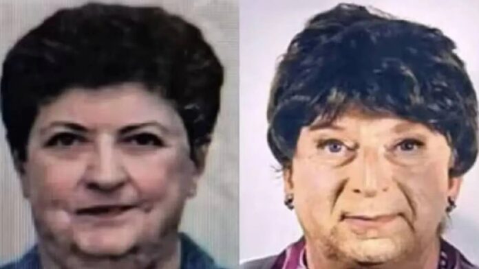 Son disguised as mother for pension money