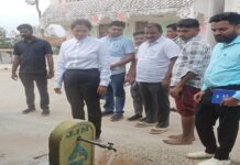 ಜಲ ಜೀವನ ಮಿಷನ್ ಯೋಜನೆಯಡಿ ತೆಗೆದುಕೊಳ್ಳಲಾದ ಕಾಮಗಾರಿಗಳ ಗುಣಮಟ್ಟ ಪರಿಶೀಲಿಸಿದ ಜಿ.ಪಂ ಸಿಇಓ