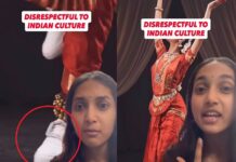 ಶೂ ಪ್ರಮೋಟ್ ಮಾಡುವ ಭರದಲ್ಲಿ ಭರತನಾಟ್ಯಕ್ಕೆ ಅವಮಾನಿಸಿದ ಕಲಾವಿದೆ.. ನೆಟ್ಟಿಗರ ಅಸಮಾಧಾನ