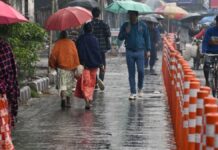 ಬಿಸಿಲ ಧಗೆಯ ನಡುವೆ ಗುಡುಗು ಸಹಿತ ಭಾರೀ ಮಳೆ!