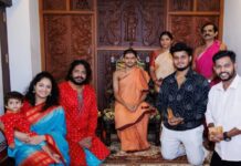 Sandalwood: ಉಡುಪಿ ಶ್ರೀಕೃಷ್ಣ ಮಠಕ್ಕೆ ಭೇಟಿ ನೀಡಿ, ನೆಲಭೋಜನ ಹರಕೆ ಸಲ್ಲಿಸಿದ ವಸಿಷ್ಠ-ಹರಿಪ್ರಿಯ