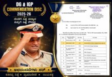 Hubli News: ಕಮಿಷನರ್ ಎನ್. ಶಶಿಕುಮಾರ್ಗೆ DG&IGP ಪದಕ