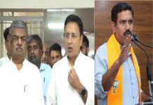 ದೇವೇಗೌಡರ ಬಗ್ಗೆ ಹೇಳಿಕೆ ನೀಡಿದ್ದಕ್ಕೆ ಹರಿಪ್ರಸಾದ್ ಮತ್ತು ಸೂರ್ಜೇವಾಲಾಗೆ ಬಿ.ವೈ.ವಿಜಯೇಂದ್ರ ತಿರುಗೇಟು