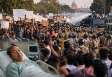 ಜಂತರ್ ಮಂತರ್ನಲ್ಲಿ ‘ಕಾಕ್ರೋಚ್’ ಸದ್ದು – ಪ್ರಧಾನಿ ಆಶ್ವಾಸನೆಗೆ ಬಾರಿ ತಿರಸ್ಕಾರ!!