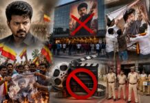 ಕಾವೇರಿ ಕಿಚ್ಚು – ಕರ್ನಾಟಕದಲ್ಲಿ ವಿಜಯ್ ‘ಜನನಾಯಕನ್’ ಸಿನಿಮಾ ಎತ್ತಂಗಡಿ!